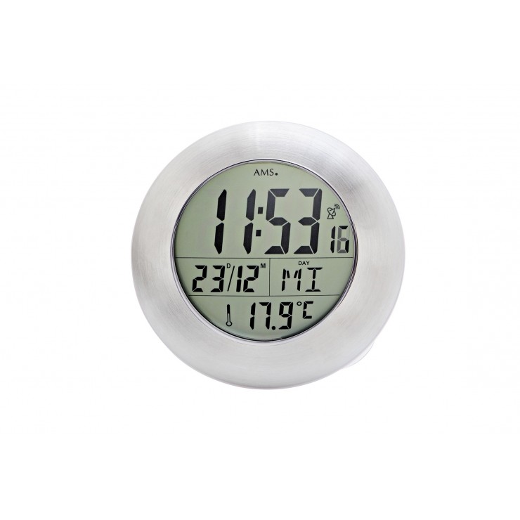 Horloge Murale étanche Pour Salle De Bain Et Cuisine - Avec Ventouse, Design Chic, Facile à Installer - Fonctionne Avec 1 Pile AA (non Fournie)