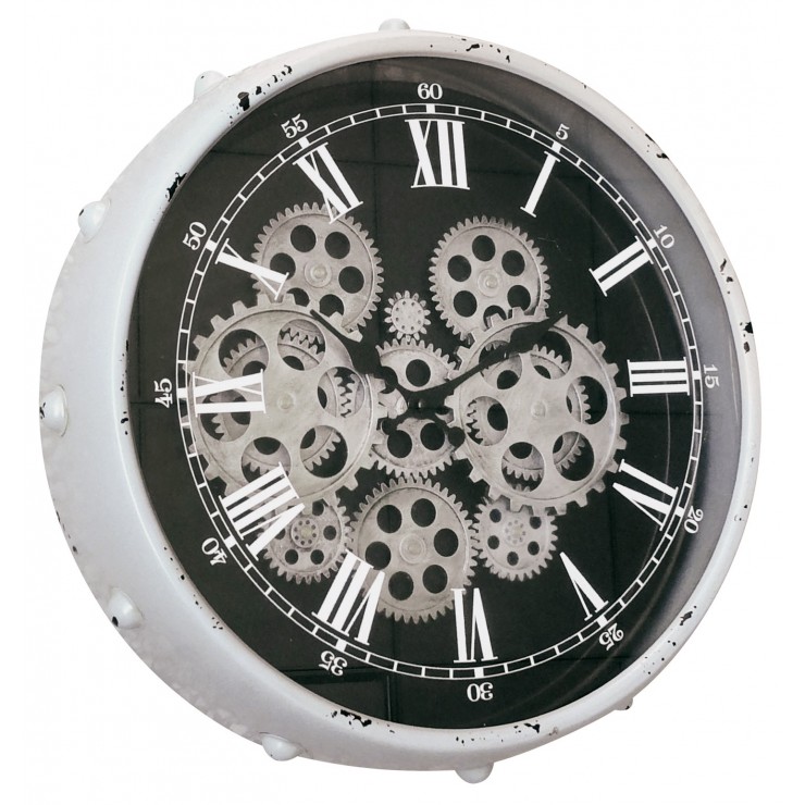 Horloge Murale Hermle Moderne Avec Pendule En Aluminium Léger - Quartz, Argent, Dimensions 70x15x12 Cm, Fabriqué En Allemagne