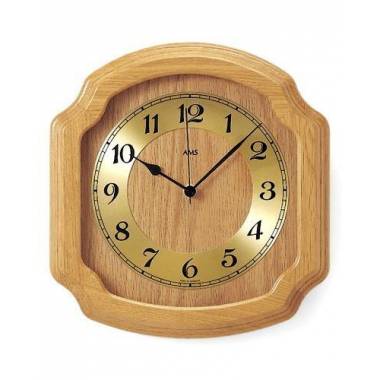 HORLOGE EN BOIS AMS - 5801/5