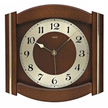 HORLOGE EN BOIS AMS - 5822/1