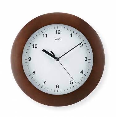 HORLOGE EN BOIS AMS - 5904/1