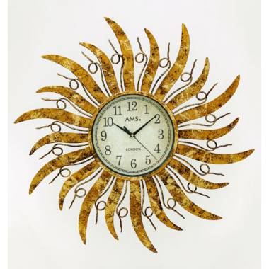 HORLOGE SOLEIL METALLIQUE...