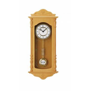 PENDULE QUARTZ EN BOIS -...