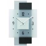 Horloge murale design en verre